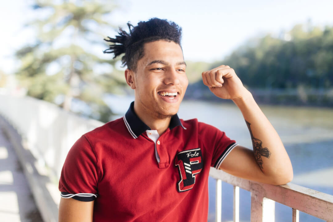 Featured image for “Bryson // Downtown Charleston Senior Session”